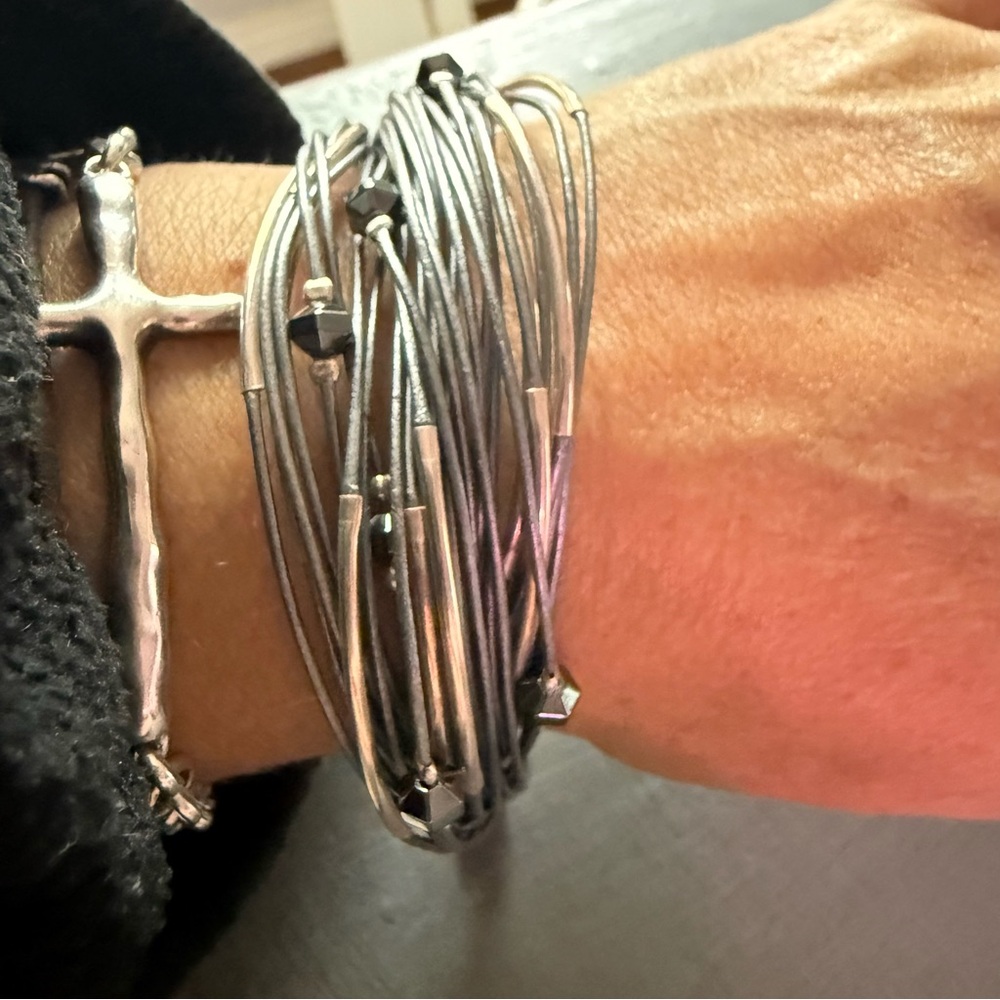 Silpada 925 Sterling Silver Multi Strand Bracelet - Picture 4 of 13